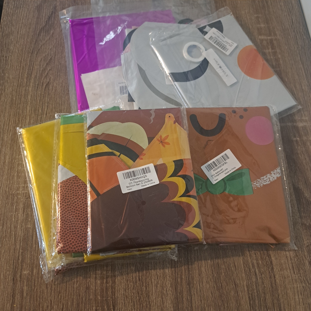New foil balloon bundle